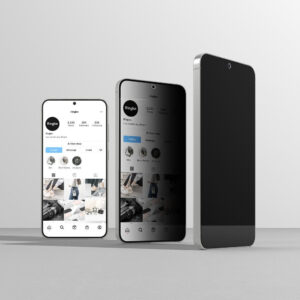 Ringke 2 Pack Easy Slide Privacy Glass Screen Protector for Samsung Galaxy S25+ Plus