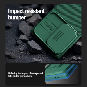 Nillkin CamShield Pro Lens Protector Magnetic Case Cover for Samsung Galaxy S24 Ultra - Green