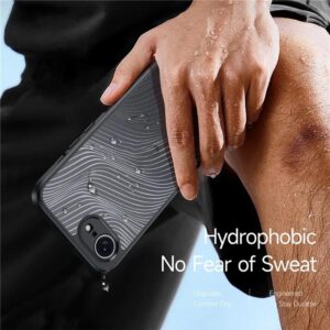 DUX DUCIS Aimo Series Rear Case Cover for Apple iPhone 16e - Clear/ Black