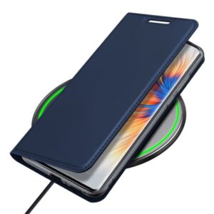 DUX DUCIS Skin Pro Faux Leather Wallet Flip Case for Xiaomi Mix 4 - Blue