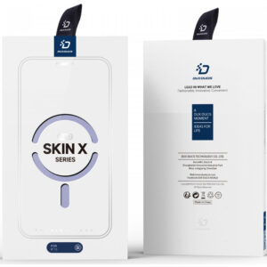 DUX DUCIS Skin X Pro MagSafe Flip Wallet Case for Apple iPhone 15 Plus - Purple