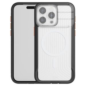 Tech21 EvoMax Tough Magsafe Case for Apple iPhone 15 Pro Max - Clear/Black