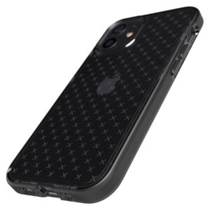 Tech21 EvoCheck Tough Rear Case Cover for Apple iPhone 12/12 Pro - Smokey Black