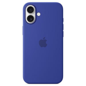 Official Apple Silicone Magsafe Rear Case Cover for iPhone 16 Plus - Ultramarine