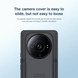 Nillkin CamShield Pro Lens Protector Case Cover for Xiaomi 12S Ultra - Black