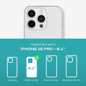 Tech21 EvoCrystal Kick Magsafe Case for Apple iPhone 15 Pro - Clear