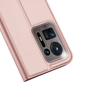 DUX DUCIS Skin Pro Faux Leather Wallet Flip Case for Xiaomi Mix 4 - Rose Gold