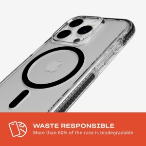 Tech21 EvoCrystal Magsafe Case for Apple iPhone 15 Pro Max - Graphite Black