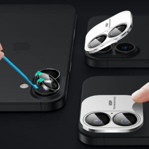 Ringke Ultra Tough Camera Lens Protector for iPhone 16 / 16 Plus - Black