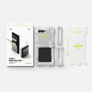 Ringke 3 in 1 Screen Protector Pro Kit for Samsung Galaxy Z Flip7