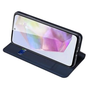 DUX DUCIS Skin Pro Faux Leather Wallet Flip Case for Samsung Galaxy A36 5G / A56 5G - Blue