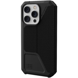 Urban Armor Gear (UAG) Metropolis Tough Folio Case for Apple iPhone 14 Pro - KEVLAR Black