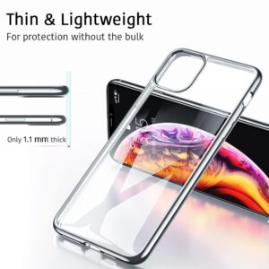 ESR Essential Crown Slim Soft TPU Case Cover for Apple iPhone 11 Pro - Silver