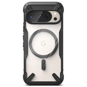 Ringke Fusion X Tough Rear Magnetic Case Cover for Google Pixel 10 / 10 Pro - Black/Clear