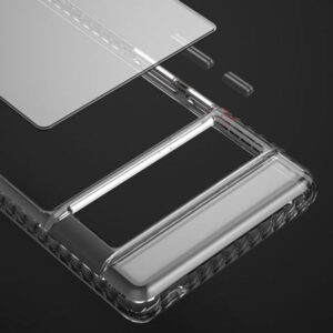 Armoured™ Shock Tough Rugged Case for Google Pixel 6 Pro - Tinted / Black Buttons