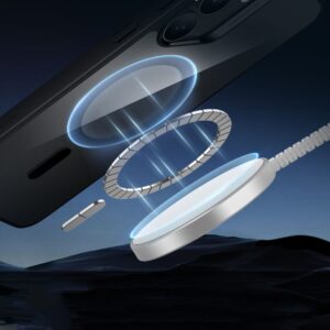 ESR Classic Hybrid Magsafe Tough Rear Case for Samung Galaxy S25+ Plus - Clear/ Black