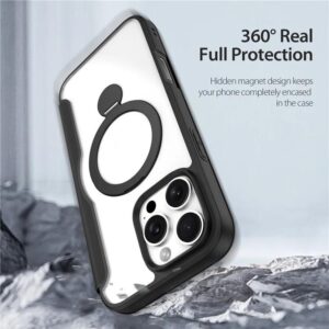 DUX DUCIS Skin X Pro MagSafe Standing Flip Wallet Case for Apple iPhone 16 Pro - Black