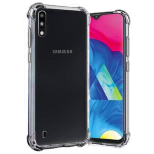 Clear Tough Rear Case for Samsung Galaxy A01 - Transparent