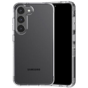 Tech21 EvoClear Tough Rear Case Cover for Samsung Galaxy S23 - Clear