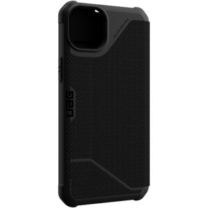 Urban Armor Gear (UAG) Metropolis Tough Folio Case for Apple iPhone 14 Plus - KEVLAR Black