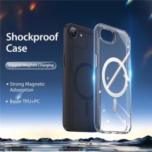 DUX DUCIS Clin Series MagSafe Rear Case Cover for Apple iPhone 16e - Clear