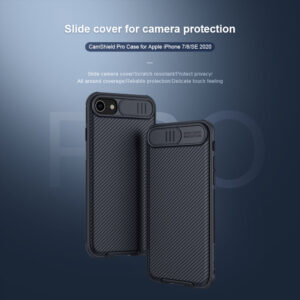 Nillkin CamShield Pro Camera Lens Protector Case for Apple iPhone SE 2022, SE 2020, 8, 7