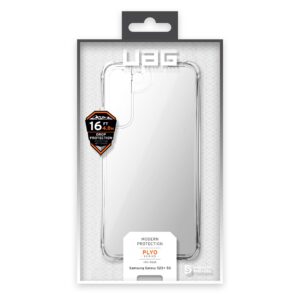 Urban Armor Gear (UAG) Samsung Galaxy S22+ PLUS 5G Case Rugged Cover Plyo - Clear