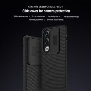 Nillkin CamShield Lens Protector Case Cover for OnePlus Ace 3V - Black