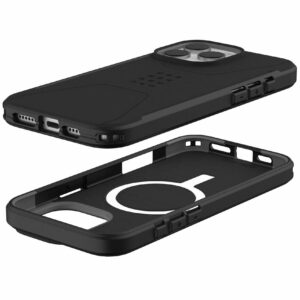 Urban Armor Gear (UAG) Civilian MagSafe Tough Case for iPhone 16 Pro Max - Black