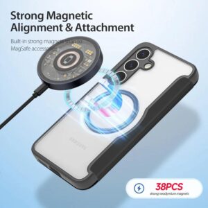 DUX DUCIS Skin X Pro Magnetic Flip Wallet Case for Samsung Galaxy S25 - Black