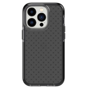 Tech21 EvoCheck Tough Rear Case Cover for Apple iPhone 14 Pro - Smokey Black