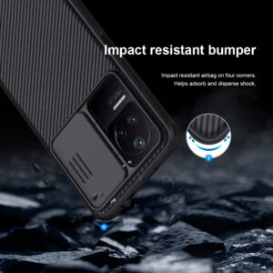 Nillkin CamShield Pro Lens Protector Case Cover for Xiaomi Redmi K40S - Blue