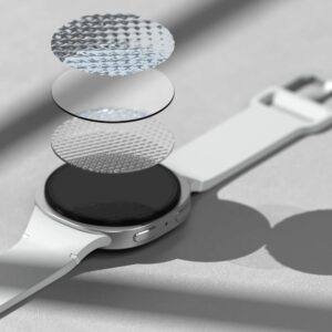 2 Pack Ringke Tempered Glass Pro Protector for Galaxy Watch 8 (40mm)