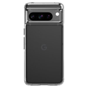 Tech21 EvoClear Tough Rear Case Cover for Google Pixel 8 Pro- Transparent