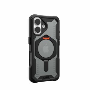 Urban Armor Gear (UAG) Plasma XTE Kickstand Tough Case for iPhone 16 - Black/Orange