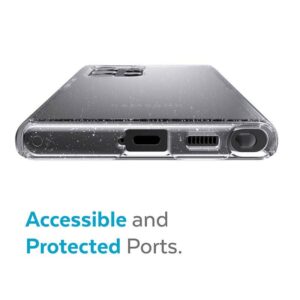 Speck® Presidio Perfect Clear Case w/ Glitter for Samsung Galaxy S22 Ultra 5G - Clear