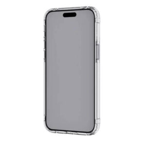 Tech21 EvoClear Tough Rear Case Cover for Apple iPhone 15 Pro - Clear
