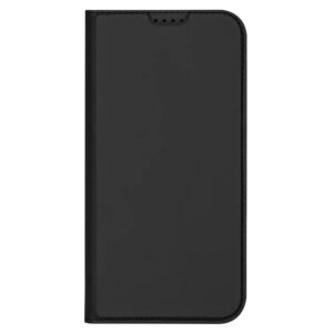 DUX DUCIS Skin Pro Faux Leather Wallet Flip Case for Apple iPhone 16 Plus - Black
