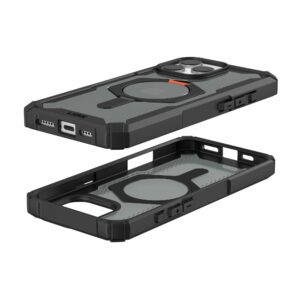 Urban Armor Gear (UAG) Plasma XTE Kickstand Tough Case for iPhone 16 Pro - Black/Orange