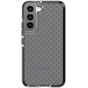 Tech21 EvoCheck Tough Rear Case Cover for Samsung Galaxy S22 5G - Smokey Black