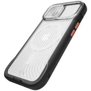 Tech21 EvoMax Tough Magsafe Case for Apple iPhone 15 - Clear/Black