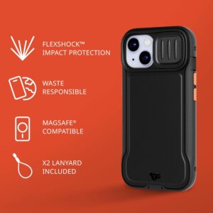 Tech21 EvoMax Tough Magsafe Case for Apple iPhone 15 - Black