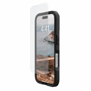 Urban Armor Gear (UAG) Glass Shield Tough Screen Protector for iPhone 16 / iPhone 15