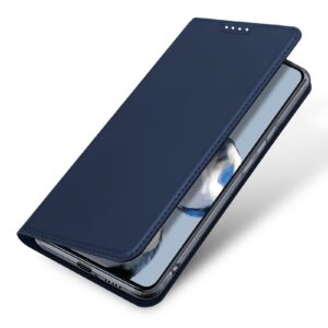 DUX DUCIS Skin Pro Faux Leather Wallet Flip Case for Xiaomi 12T / 12T Pro - Blue