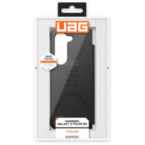 Urban Armor Gear (UAG) Civilian Tough Case for Samsung Galaxy Z Fold5 5G - Black