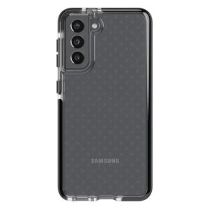 Tech21 Evo Check Slim Tough Rear Case for Samsung Galaxy S21 5G - Smokey/Black