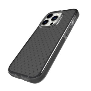 Tech21 EvoCheck Tough Rear Case Cover for Apple iPhone 14 Pro - Smokey Black