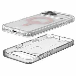 Urban Armor Gear (UAG) Plyo MagSafe Tough Case Cover for Apple iPhone 17 Pro Max - Ice/ Rose Gold