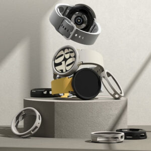 Ringke Air Silicone Matte Case Cover for Galaxy Watch 6 (40 mm) - Black