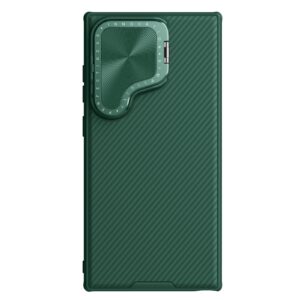 Nillkin CamShield Prop Lens Protector Magnetic Case Cover for Samsung Galaxy S24 Ultra - Green